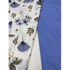 Комплект постільної білизни Оазис синій, cotton