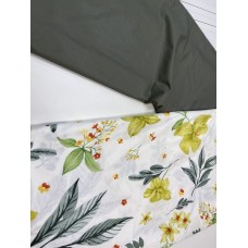 Комплект постільної білизни Оазис зелений, cotton