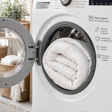 Ковдра Air Dream Classic 155 x 210 см полуторна всесезонна, з принтом троянди, ТМ IDEIA