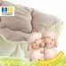 Дитяча ковдра в ліжечко Woolly PAPAELLA, 100x135 см, вовняна зимова, бежева