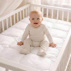 Ковдра дитяча в ліжечко Soft PAPAELLA, 100 x 135 см, штучний пух, антиалергенна, супер м’яка, тепла, біла