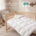 Ковдра дитяча в ліжечко Soft PAPAELLA, 100 x 135 см, штучний пух, антиалергенна, супер м’яка, тепла, біла