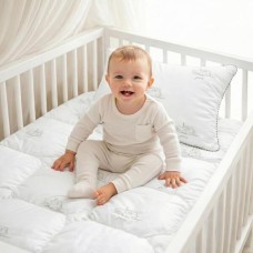 Ковдра дитяча Soft PAPAELLA, 100 x 135 см, в ліжечко, штучний пух, антиалергенний, супер м’яка, теплий, принт