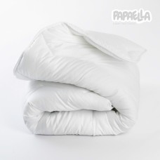 Ковдра дитяча 100 x 135 см у ліжечко, зигзаг біла, Comfort ТM PAPAELLA
