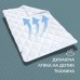Ковдра ДобраНіч IDEIA 200 x 220 см всесезонна антиалергенна щіл 300 г/м2 біла