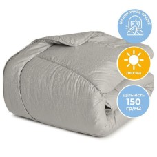 Ковдра NORDIC COMFORT літня ТМ IDEIA 140 x 210 см сіра