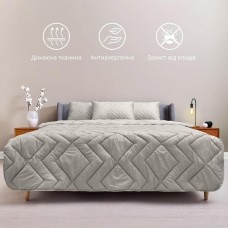 Ковдра NORDIC COMFORT літня ТМ IDEIA 140 x 210 см сіра