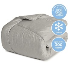 Ковдра NORDIC COMFORT всесезонна двоспальна 175 x 210 см, сірий перламутр ТМ IDEIA