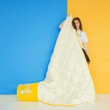 Зимова ковдра IDEIA Попкорн, 140 x 210 см, з кукурудзяним наповнювачем, антиалергенна