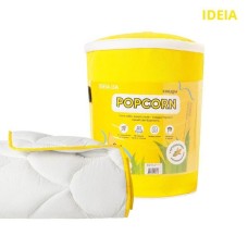 Ковдра ПОПКОРН зимова ТМ IDEIA 200 x 220 см з кукурудзяним наповнювачем біла