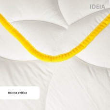 Ковдра ПОПКОРН зимова ТМ IDEIA 200 x 220 см з кукурудзяним наповнювачем біла