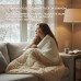Зимова ковдра Woolly, 140 x 210 см, полуторна, натуральна овеча вовна 400 г/м2, ТМ IDEIA