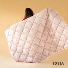 Зимова вовняна ковдра Woolly IDEIA, 140 x 210 см, тепла, натуральна овеча вовна 400 гр/м2