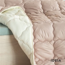 Ковдра вовняна Woolly IDEIA, 200 x 220 см, зимова, тепла, овеча вовна 400 г/м2