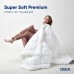 Ковдра Super Soft Premium аналог лебединого пуху літня TM IDEIA 175 x 210 см