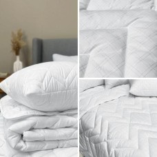 Ковдра всесезонна Antistatic Sleep, 175 x 210 см, двоспальна, антистатична тканина, гіпоалергенна, ТМ IDEIA