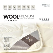 Ковдра Wool Premium вовняна зимова 175 x 210 пл.400