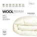 Вовняна зимова ковдра Wool Premium, 200 x 220 см, євро, вовна 400 гр/м2, TM IDEIA