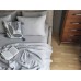 Комплект постільної білизни SINGLE GREY, Муслін чотиришаровий, 100% Бавовна, ТМ Комфорт-текстиль