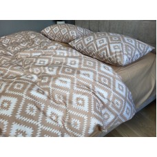 Комплект постільної білизни Орнамент беж, cotton