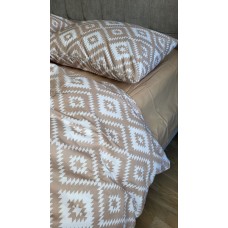 Комплект постільної білизни Орнамент беж, cotton