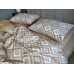 Комплект постільної білизни Орнамент беж, cotton