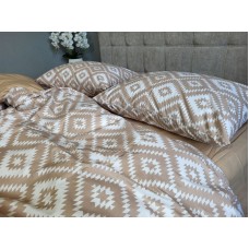 Комплект постільної білизни Орнамент беж, cotton