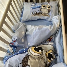 Комплект постільної білизни Owl, cotton