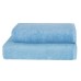 Рушник банний махровий 70 x 140 см. Parisa Flat Cotton, H-500 світло-блакитний, ТМ Parisa Home