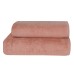 Рушник банний махровий 70 x 140 см. Parisa Flat Cotton, H-500 персиковий, ТМ Parisa Home Узбекистан
