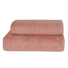 Рушник махровий 50 x 90 см. Parisa Flat Cotton, H-500 персиковий, ТМ Parisa Home Узбекистан