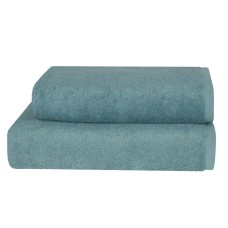 Рушник махровий 50 x 90 см. Parisa Flat Cotton, H-500 бірюза, ТМ Parisa Home Узбекистан