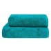 Рушник махровий 50 x 90 см. Parisa Flat Cotton, H-500 яскрава бірюза, ТМ Parisa Home Узбекистан