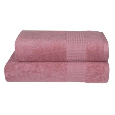 Рушник махровий 50 x 90 см. Parisa Terry Waffle J-403 пудра ТМ Parisa Home Узбекистан