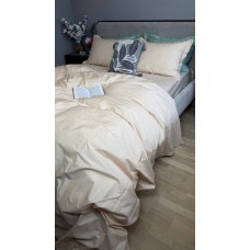 Комплект постільної білизни Beige, Перкаль Преміум, P109 ТМ Комфорт-текстиль