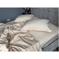 Комплект постільної білизни Beige, Перкаль Преміум, P109 ТМ Комфорт-текстиль