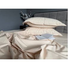 Комплект постільної білизни Beige, Перкаль Преміум, P109 ТМ Комфорт-текстиль