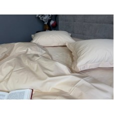 Комплект постільної білизни Beige, Перкаль Преміум, P109 ТМ Комфорт-текстиль