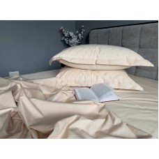 Комплект постільної білизни Beige, Перкаль Преміум, P109 ТМ Комфорт-текстиль