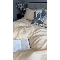 Комплект постільної білизни Beige, Перкаль Преміум, P109 ТМ Комфорт-текстиль
