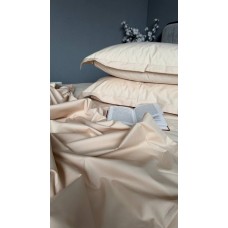Комплект постільної білизни Beige, Перкаль Преміум, P109 ТМ Комфорт-текстиль