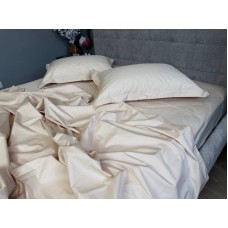 Комплект постільної білизни Beige, Перкаль Преміум, P109 ТМ Комфорт-текстиль