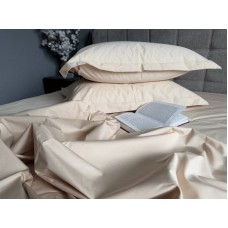 Комплект постільної білизни Beige, Перкаль Преміум, P109 ТМ Комфорт-текстиль