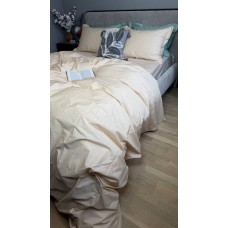 Комплект постільної білизни Beige, Перкаль Преміум, P109 ТМ Комфорт-текстиль
