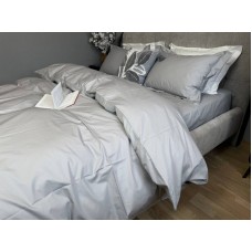 Комплект постільної білизни Gray P147, Перкаль Преміум, ТМ Комфорт-текстиль Комплект постільної білизни Gray P147, Перкаль Преміум, ТМ Комфорт-текстиль