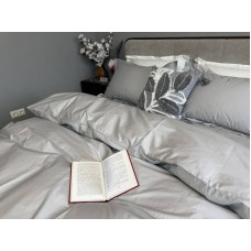 Комплект постільної білизни Gray P147, Перкаль Преміум, ТМ Комфорт-текстиль Комплект постільної білизни Gray P147, Перкаль Преміум, ТМ Комфорт-текстиль