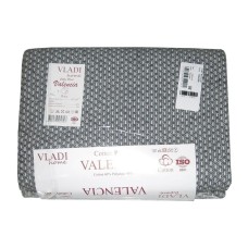 Плед Валенсія 200 x 220 см євро, біло-димчастий 13/BOUCLE, ТМ Vladi