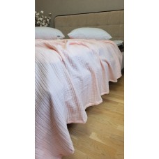 Плед мусліновий PINK PEACH, MUSLIN