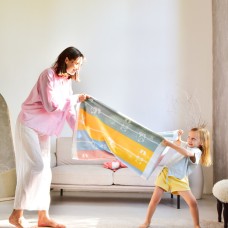 Плед дитячий бавовна BABY ТM PAPAELLA 90 x 120 см панда