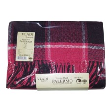 Плед Palermo 140 x 200 см полуторний, 07/SOFA фукс-сливов, ТМ Vladi